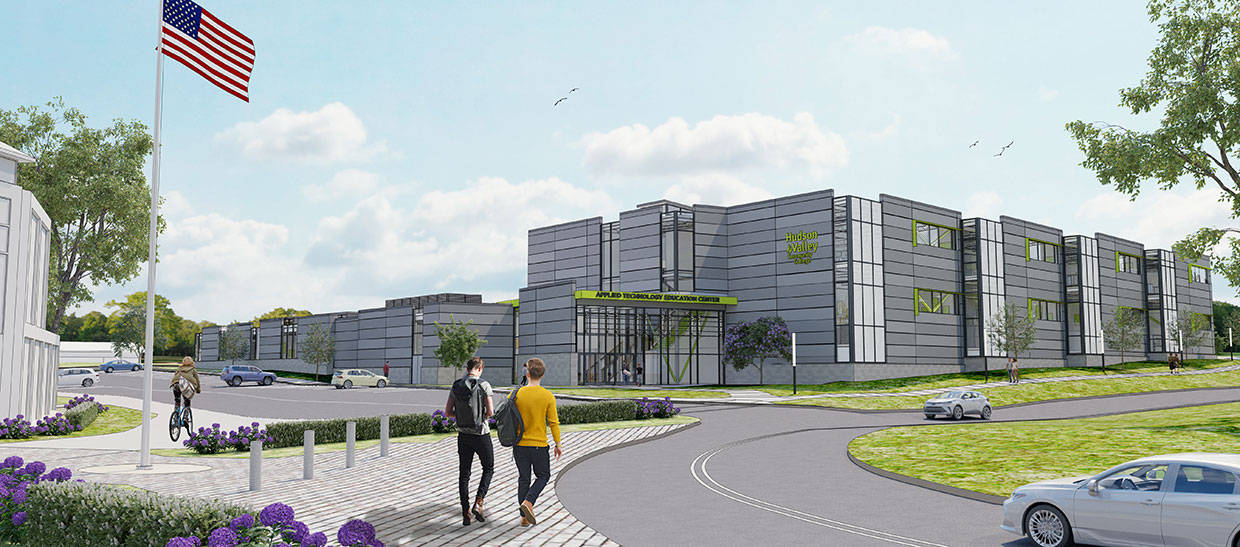 Rendering of new ATEC building