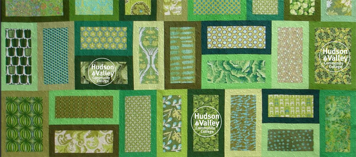 Green quilt