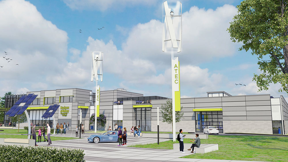 Rendering of ATEC Tech Walk