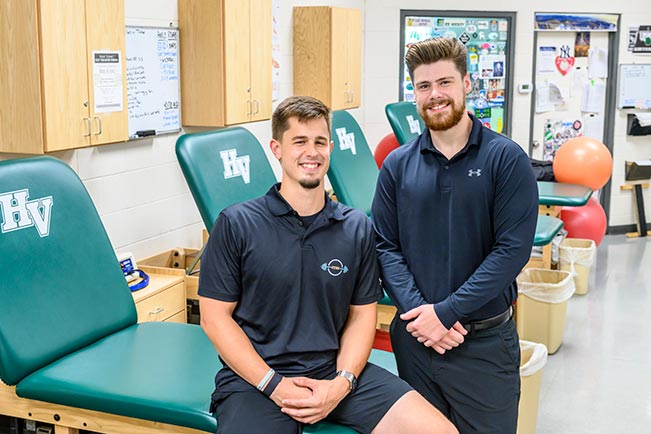 Exercise Science Alumni Jacob Carroll and Adam Fox