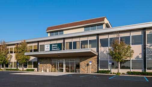 Albany Center for Education building exterior