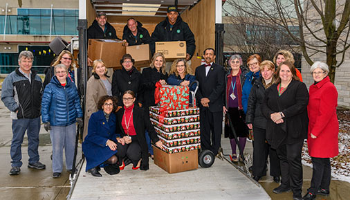 Loading the truck for Joseph's House