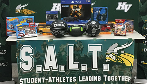 Gifts purchased for adopt-a-family