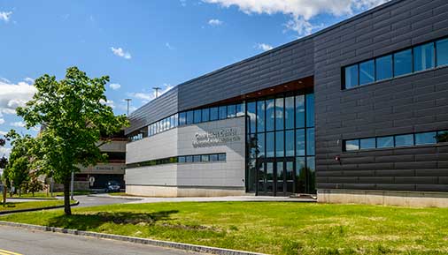 Exterior of Gene F. Haas Center for Advanced Manufacturing Skills (CAMS)