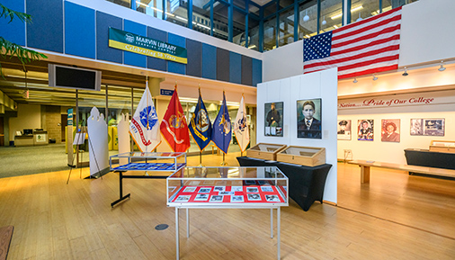 Pride of Our Nation Pride of Our College Exhibition in Library