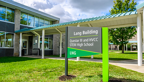 Lang Building Sign