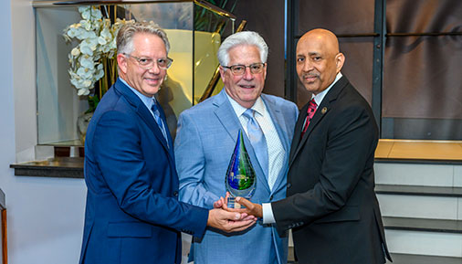 Clem Campana received award