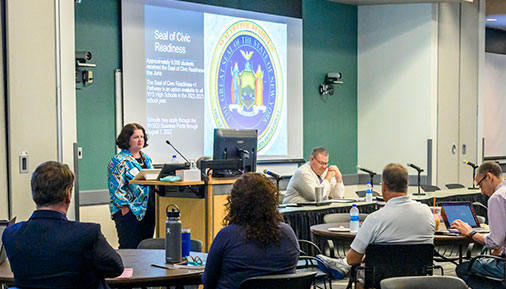 New York State Seal of Civic Readiness conference