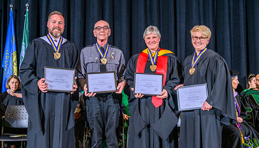 Faculty and Staff Recipients of the 2023 Chancellor's Award for Excellence