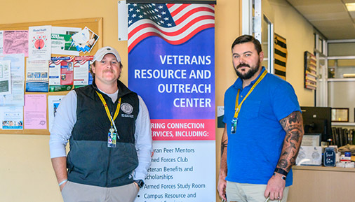 VET-ROC staff outside of office