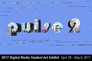 Digital Media Student Exhibit Postcard
