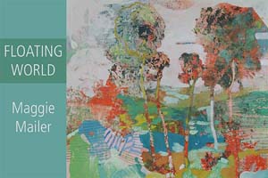 Floating World: Paintings by Maggie Mailer Postcard