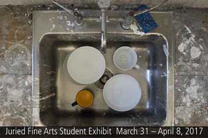 Juried Fine Arts Student Exhibit Postcard
