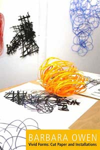 Barbara (Babs) Owen – Vivid Forms: Cut Paper and Installations Postcard