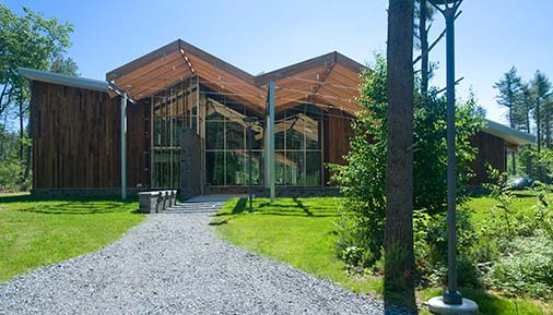 Exterior of TEC-SMART building