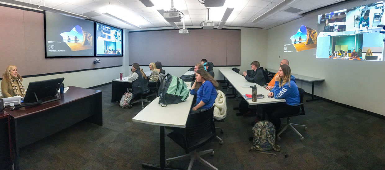Videoconference classroom